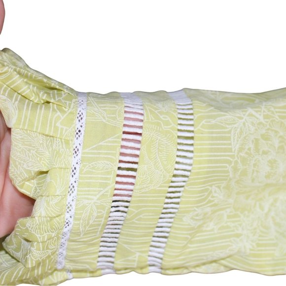 Oak Girls Light Weight Tunic-Blended Patterns-Light Green-Size 13/14 yrs-NWT - Picture 6 of 8